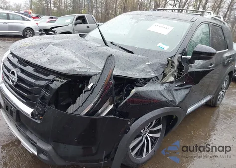 2024 Nissan Pathfinder Platinum 4Wd из США, поврежденный, VIN 5N1DR3DK1RC224034